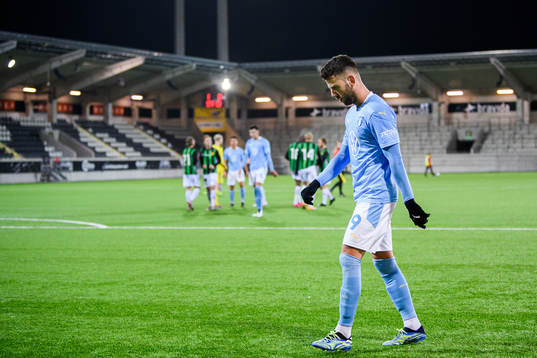Malmö FFs Erdal Rakip deppar