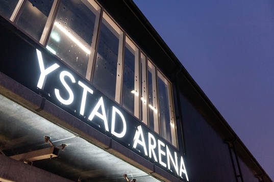 IFK Ystads Arena exteriör