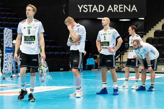 Helsingborgs spelare deppar