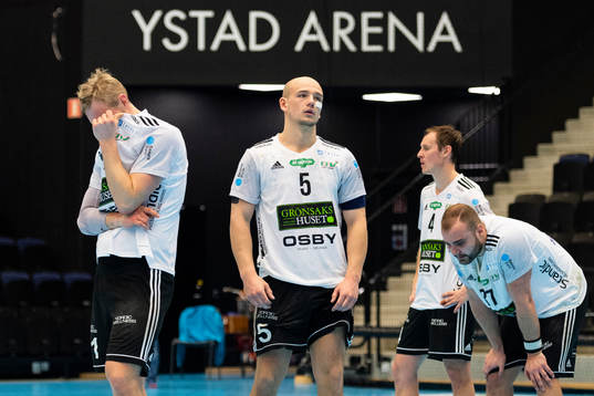 Helsingborgs spelare deppar