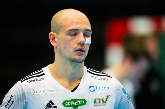 Helsingborgs Viktor Hedin deppar