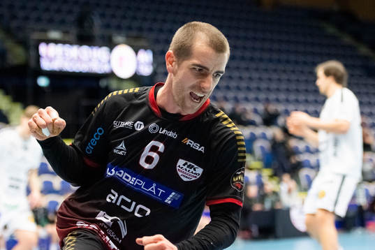 HK Malmös Simon Nyberg jublar
