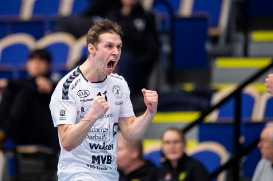 Varbergs Johan Szybanow jublar
