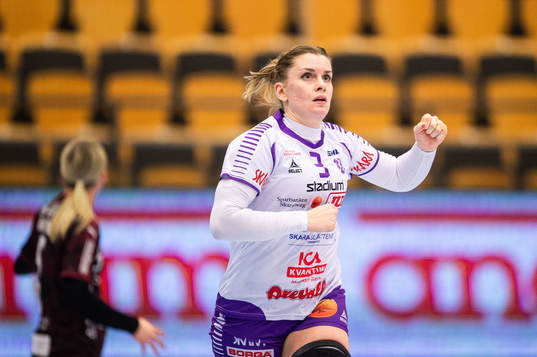 Skaras Sofia Berndtsson jublar