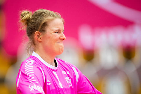 Skaras målvakt Johanna Kjellman deppar