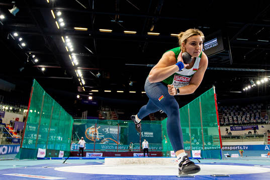 Aliona Dubitskaya of Belarus