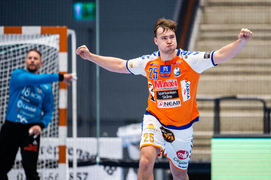 Kristianstads Ludvig Åström jublar