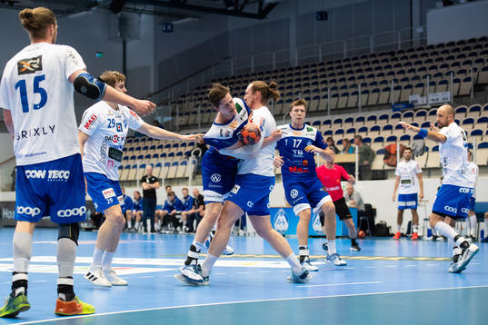 Alingsås Andreas Lang fastnar i Skövdes försvar