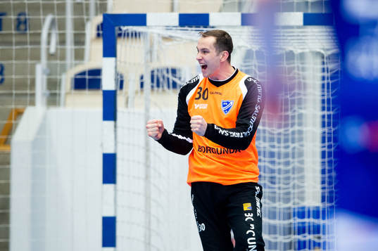 Skövdes Fabian Norsten jublar