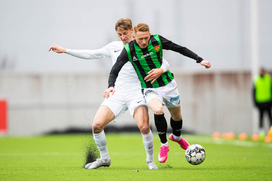 GAIS Julius Lindberg och Västerås Albin Sporrong