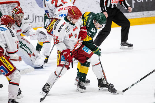 Modos Villiam Haag och Björklövens William Eriksson