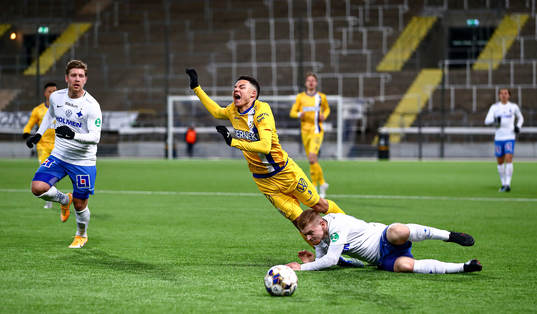 IFK Norrköpings Dino Salihovic och IFK Göteborgs