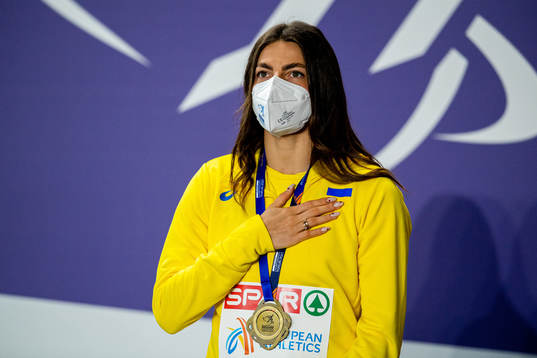 Maryna Bekh-Romanchuk of Ukraine