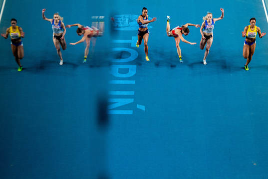 Orlann Ombissa-Dzangue of France, Marcela Pirkova of Czech