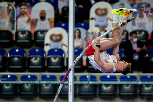 Piotr Lisek of Poland