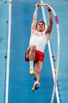 Piotr Lisek of Poland