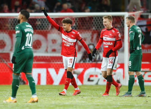 Jordan Larsson of Spartak Moscow