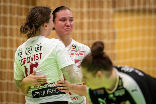 Lugis Olivia Löfqvist, Hannah Flodman och målvakt