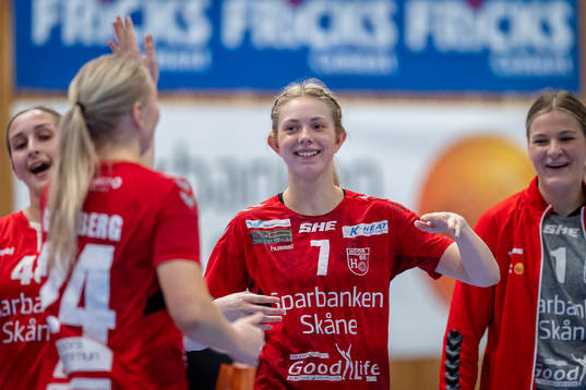 Höörs Linnea Pripp jublar