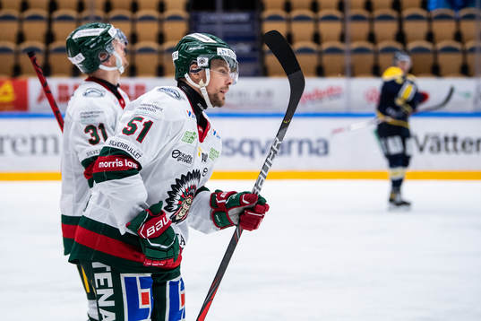 Frölundas Mats Rosseli Olsen jublar