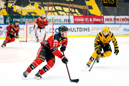 Luleås Nils Lundkvist och Skellefteås Linus Lindström