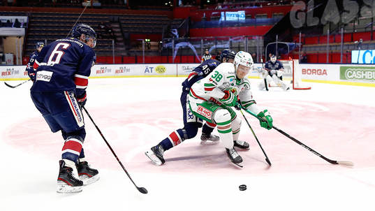 under ishockeymatchen i SHL mellan Linköping och Rögle