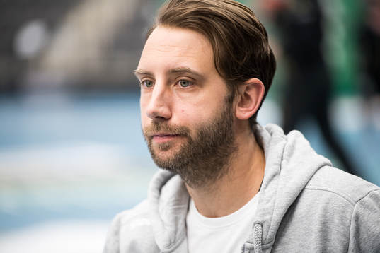Hammarbys tränare Patrik Fahlgren
