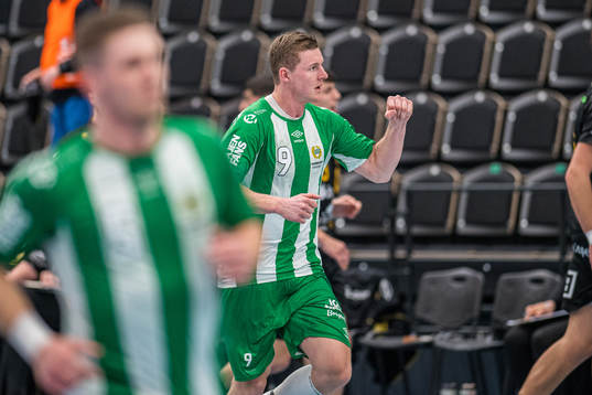 Hammarbys Nicklas Andreasson jublar