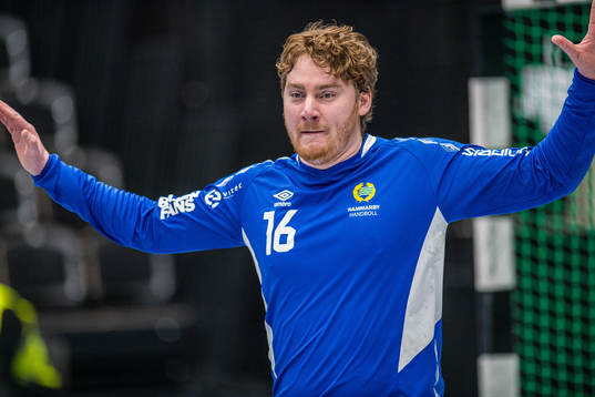 Hammarbys målvakt Alexander Holmberg