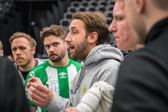 Hammarbys tränare Patrik Fahlgren