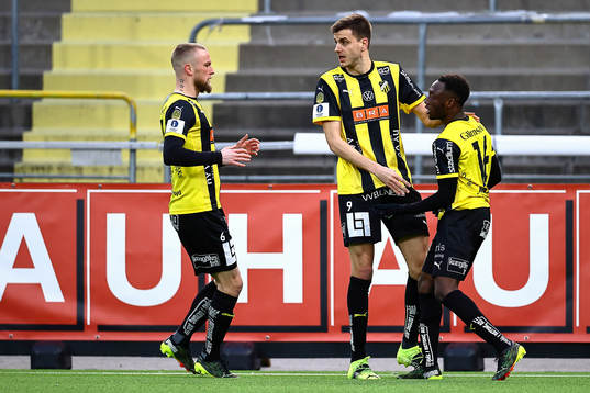 Häckens Alexander Jeremejeff och Benie Adama Traore