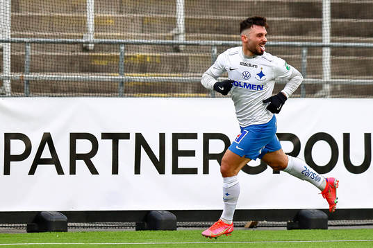 IFK Norrköpings Sead Haksabanovic jublar