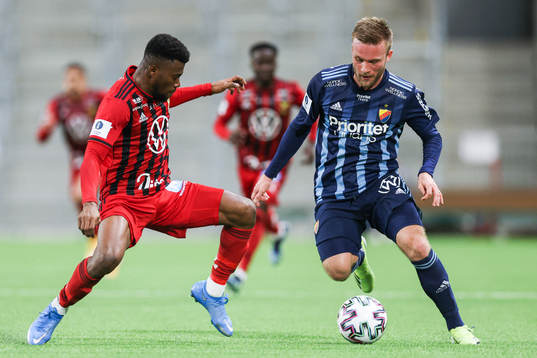 Östersunds Kalpi Wilfried Ouattara och Djurgårdens