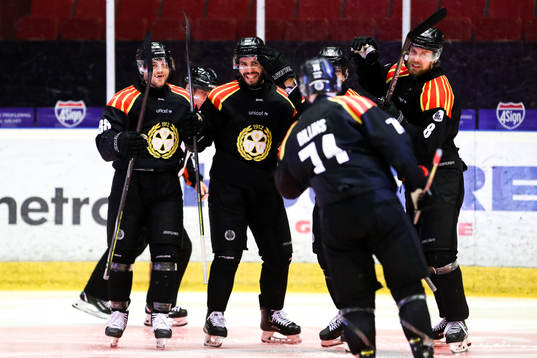 Brynäs Jadeon Descheneau , Oula Palve och John Nyberg