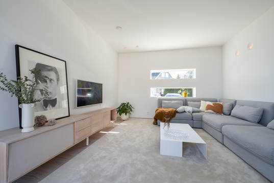 Allrum i Linus Fernströms egendesignade hus
