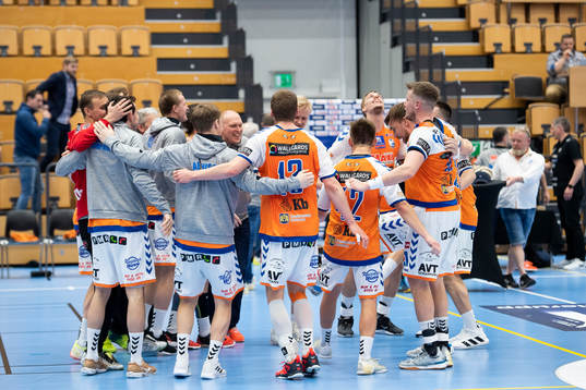 Kristianstads spelare jublar