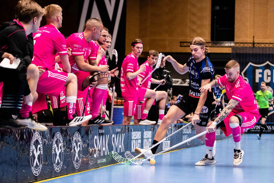 Helsingborgs Patrik Nordgren och Faluns Rasmus Enström