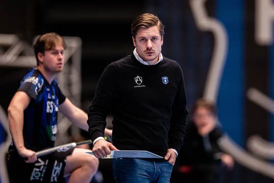 Helsingborgs tränare Niklas Pålsson deppar
