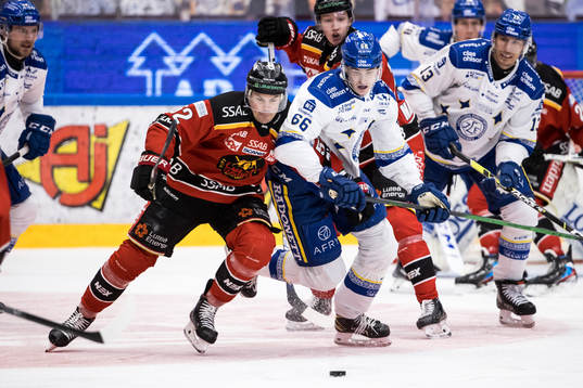 Luleås Karl Fabricius  och Leksands Nils Åman