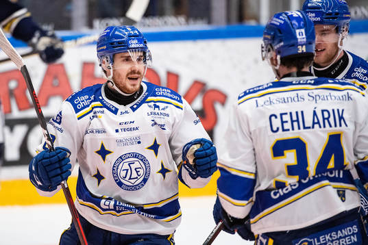 Leksands Matt Caito jublar