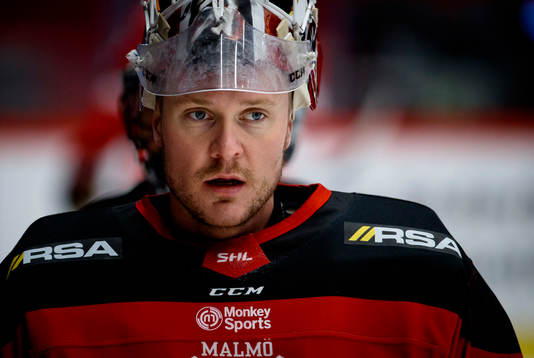 Malmö Redhawks målvakt Lars Volden