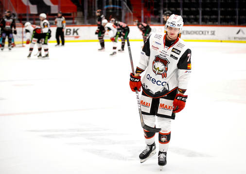 Malmö Redhawks Adam Ollas Mattsson deppar