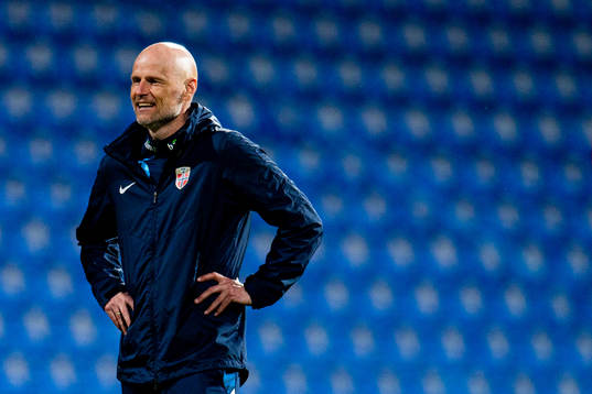 Ståle Solbakken, head coach of the Norwegian national