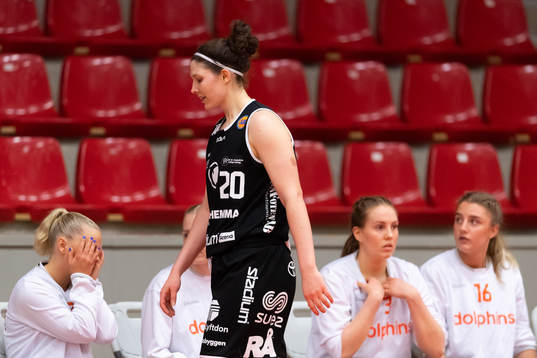 Norrköpings Camille Zimmerman deppar