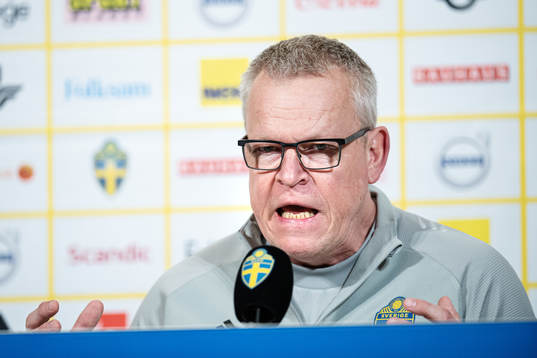 Head coach Janne Andersson of the Swedish national football