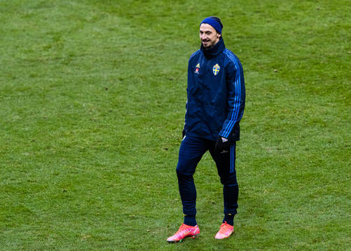Zlatan Ibrahimovic of Sweden