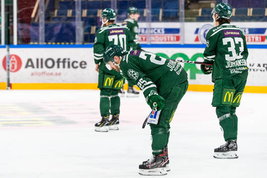 Färjestads Martin Johansson deppar