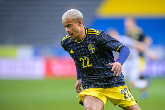 Robin Quaison of Sweden