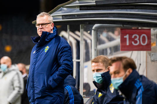 Janne Andersson, head coach of Sweden