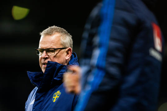 Janne Andersson, head coach of Sweden